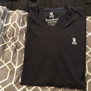 Psycho bunny black vneck